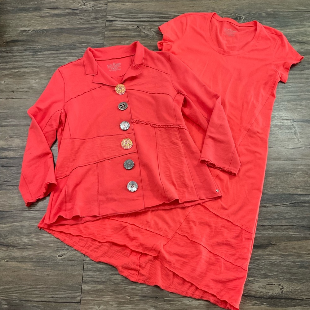 Neon Buddha 2 Pc Dress Jacket Sz M